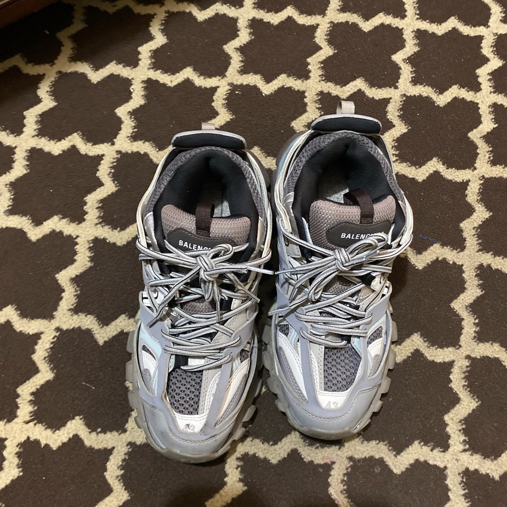 Balenciaga Kids Gray Sneakers